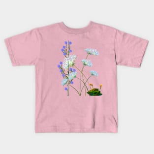 Wildflowers of Kentucky Kids T-Shirt